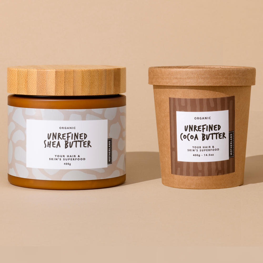 Unrefined Shea Butter & Unrefined Cocoa Butter Bundle