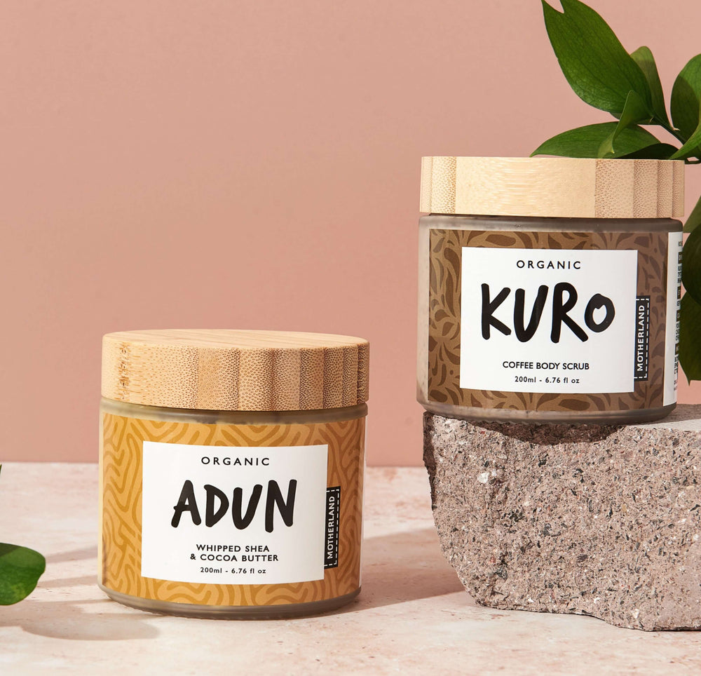 
                  
                    Load image into Gallery viewer, ADUN X KURO COMBO- Body Butter + Coffee Scrub
                  
                