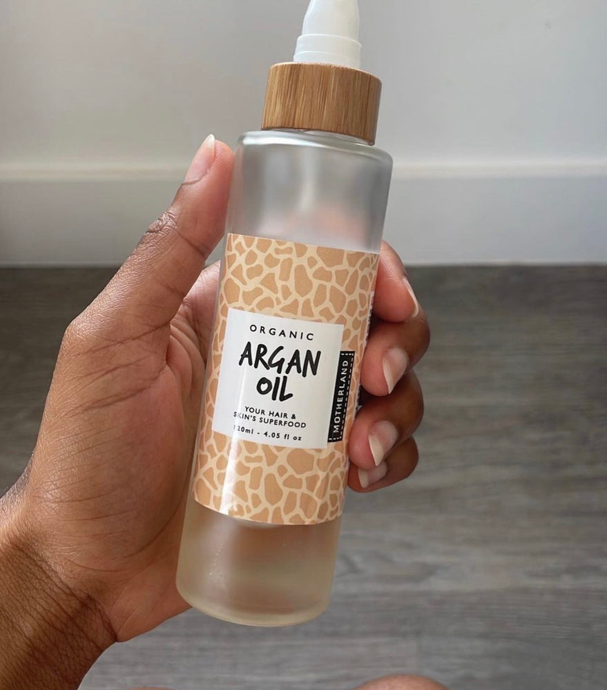 
                  
                    Load image into Gallery viewer, MOROCCAN COLD PRESSED ARGAN OIL- Protects + Grows
                  
                