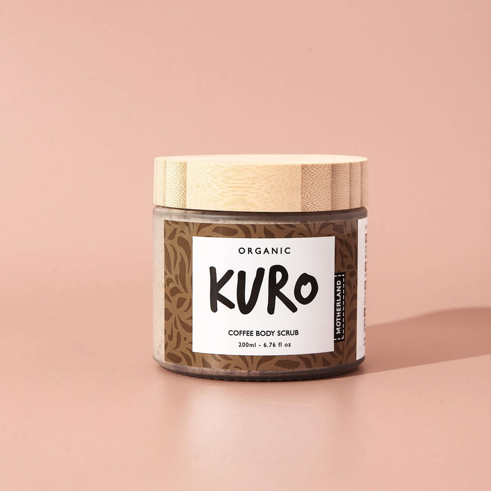 KURO COFFEE SCRUB-Exfoliates + Renews
