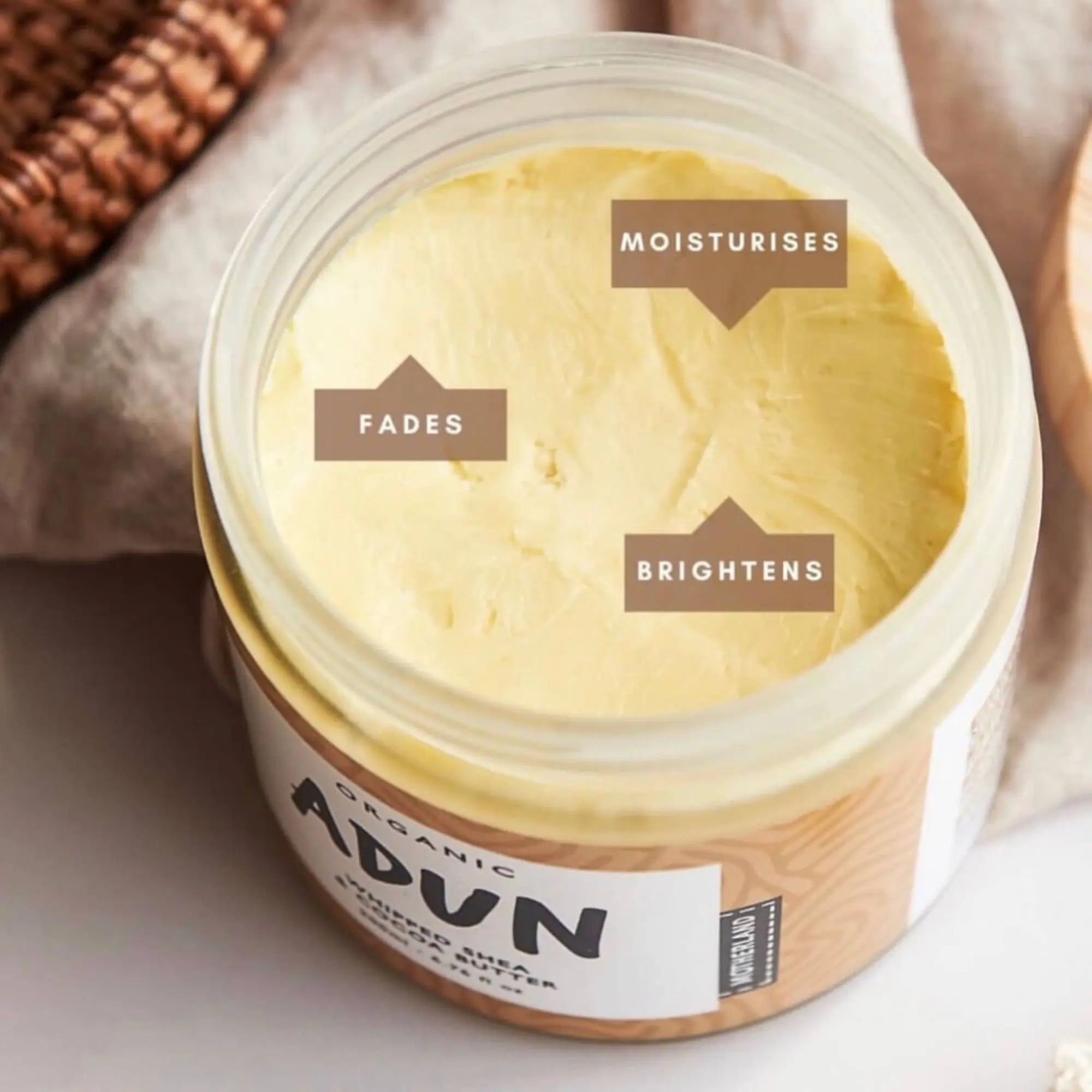Whipped Body Butter – Deep Hydration & Even Skin Tone – MotherlandOrganics