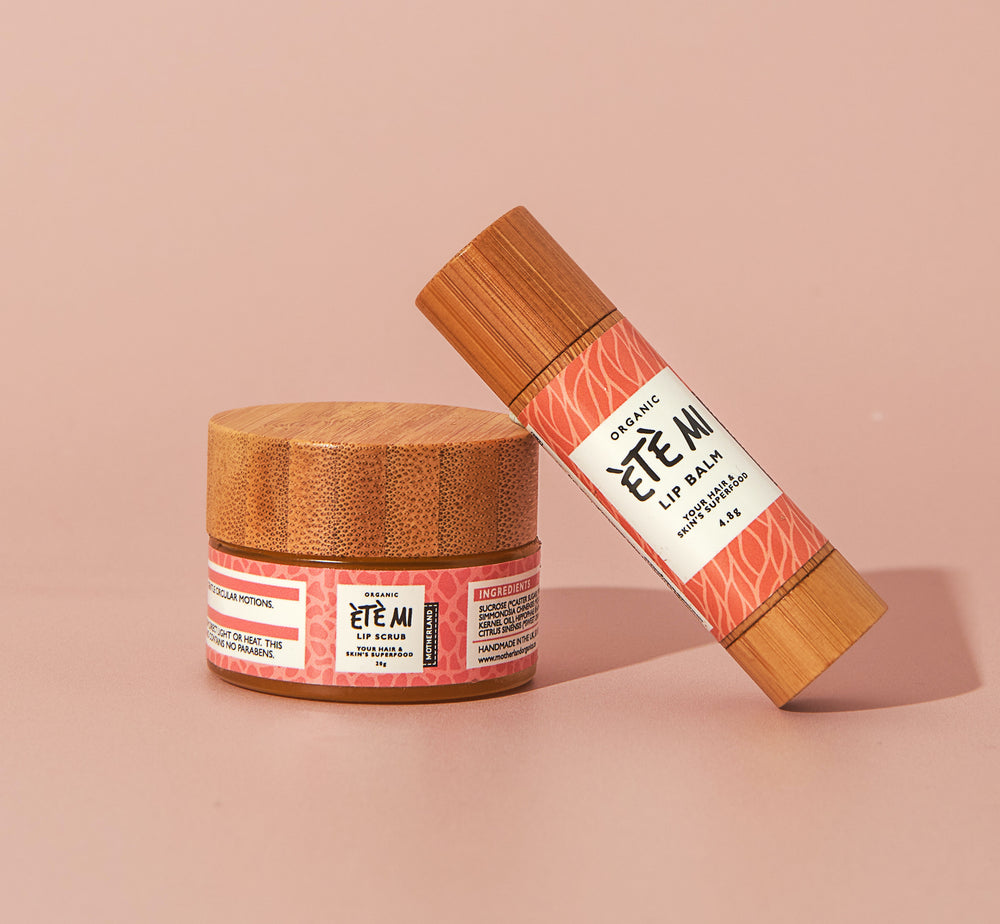 ÈTÈ MI COMBO- LIP SCRUB + LIP BALM